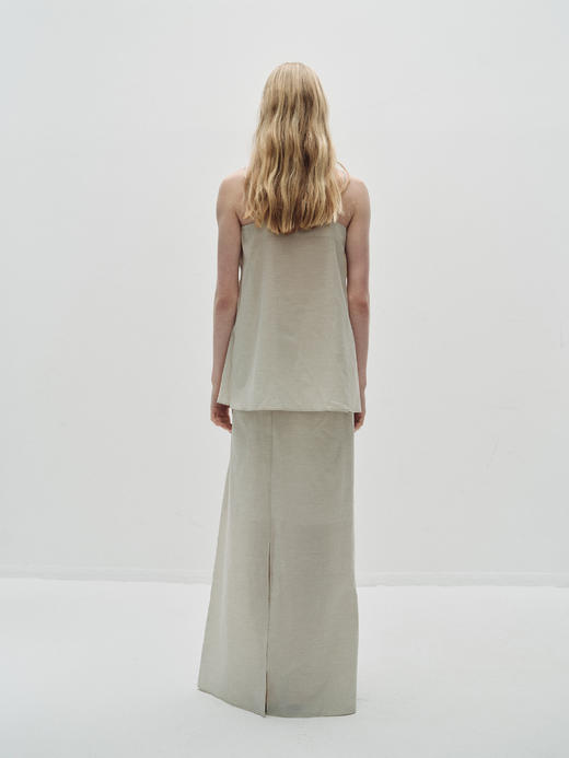 VC｜PF25008 Sabina strap tank top  [ 吊带上衣 浅米 / 黑 ] 商品图5