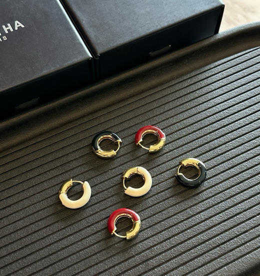 预售原单AGATH*A瑷嘉莎里奥珐琅耳环061408 商品图10