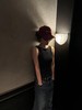 THESOONG"经典再塑"薄款纯棉水洗擦砂中腰牛仔半身裙HLNZ6884 商品缩略图4