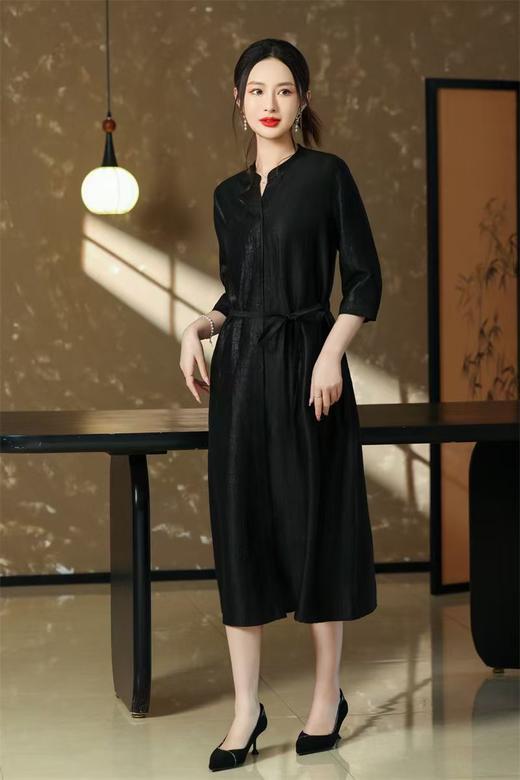 香云纱连衣裙 商品图0