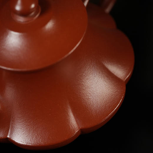 龙德堂陶艺 汤宣武制《裙莹》180cc 原矿大红袍  库存请咨询客服 商品图4