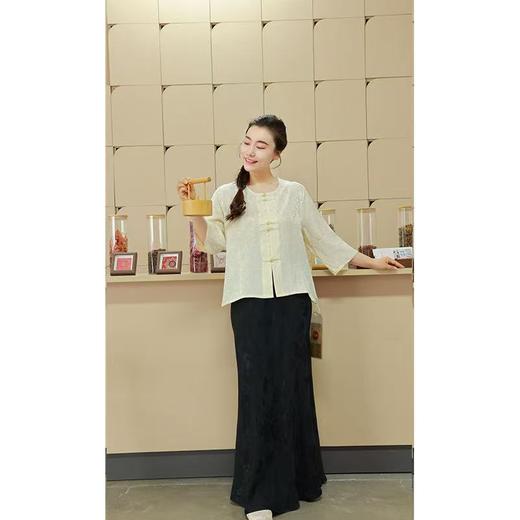 国风文化推广季开衫（22705405B/玉色/扶光/十样锦） 商品图5
