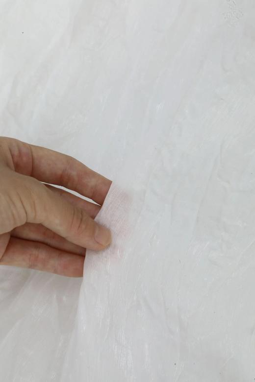 LPIUTY品牌直发！欧若风丁达尔鎏光压褶天丝半裙 C2288010 商品图6