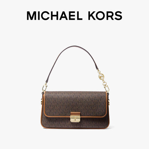【香港直邮 奥莱清仓 】 MK Bradshaw 女士经典老花小号腋下包 商品图8