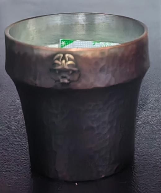 村野铜丨瓦猫小酒杯 商品图0