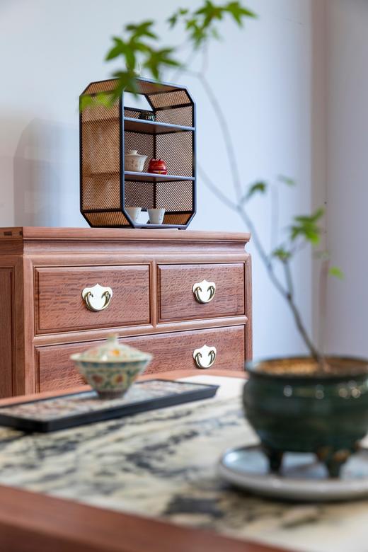 红桥红 | 家具严选  缅甸花梨（大果紫檀）【106 明式素面 五斗柜】 商品图2