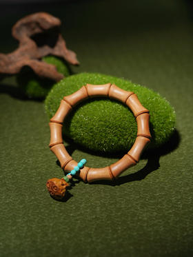 老山檀竹节手串