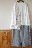 apuntob 黑白竖条纹休闲裤 商品缩略图8