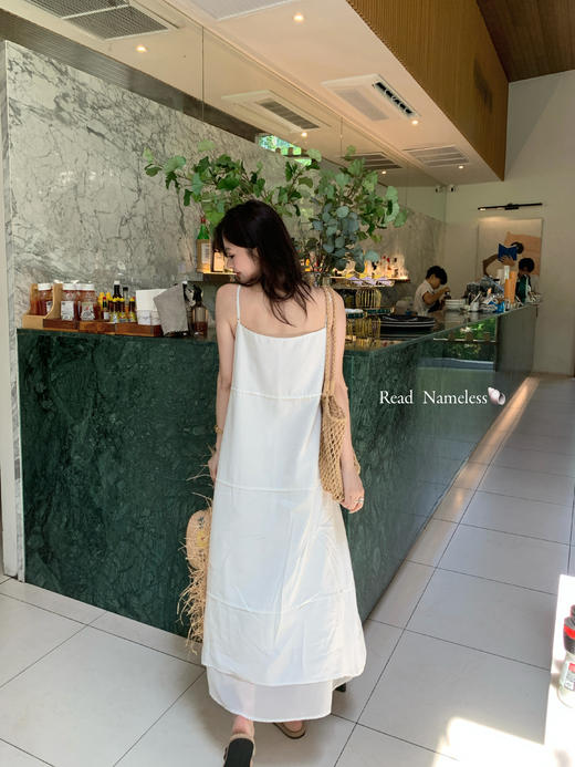 Read Nameless /贝壳吊带白裙 2025/6/16 商品图5