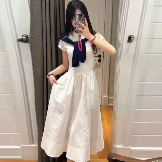 RL拉夫弹力显高中长款连衣裙061303 商品图8