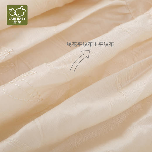 拉比-童衣类（春）I5精致背心裙杏色080 商品图2