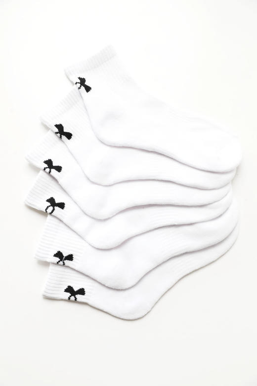 大毛巾底，软支撑云朵感袜子。一卡含三双中筒透气运动袜C061460 商品图4