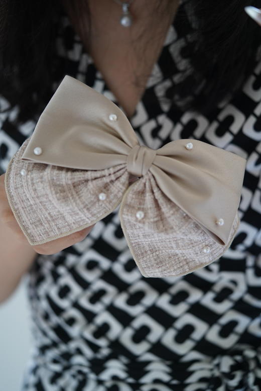 手工缝制「珍珠发夹」 商品图7