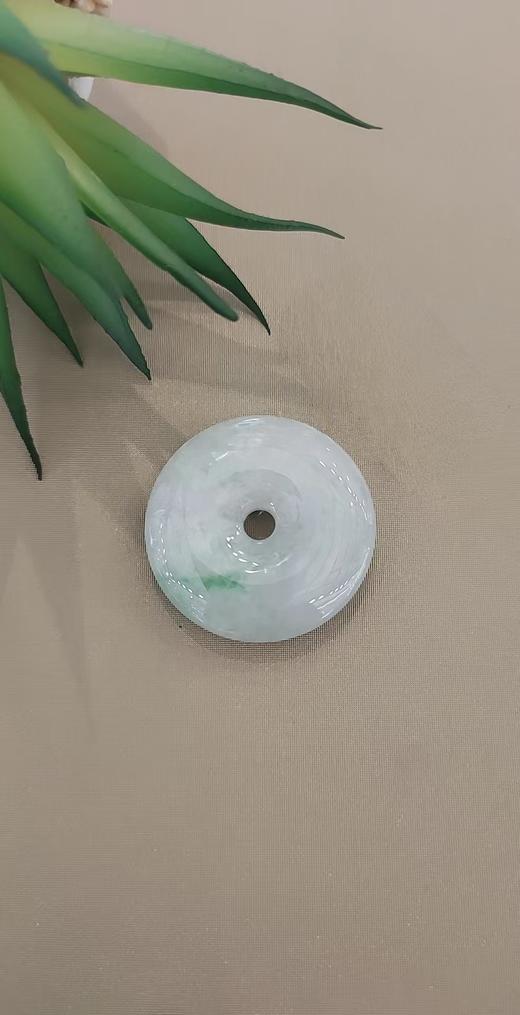 1F 涵玉苑 翡翠平安扣 商品图0