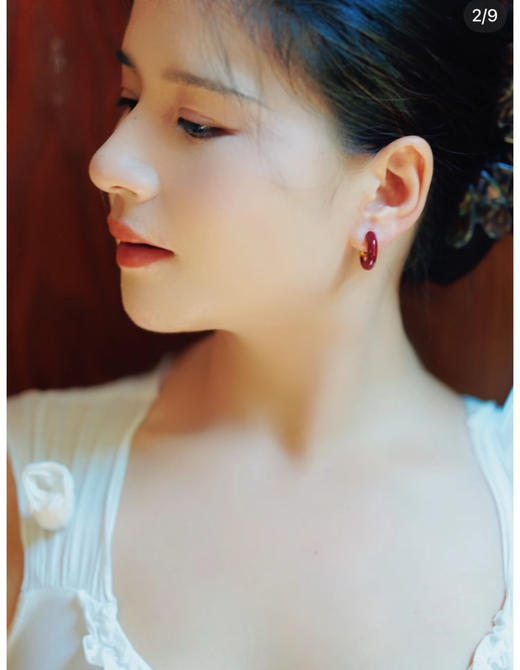 预售原单AGATH*A瑷嘉莎里奥珐琅耳环061408 商品图9