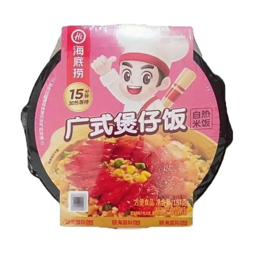 海底捞广式煲仔饭腊味双拼方便自热米饭187g 商品图5