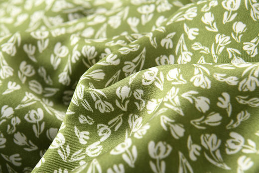 品牌设计独特玫瑰碎花优雅蝙蝠袖显瘦连衣裙 商品图11