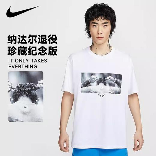 纳达尔退役珍藏纪念限量版 Nike RAFA 网球圆领T恤 商品图0