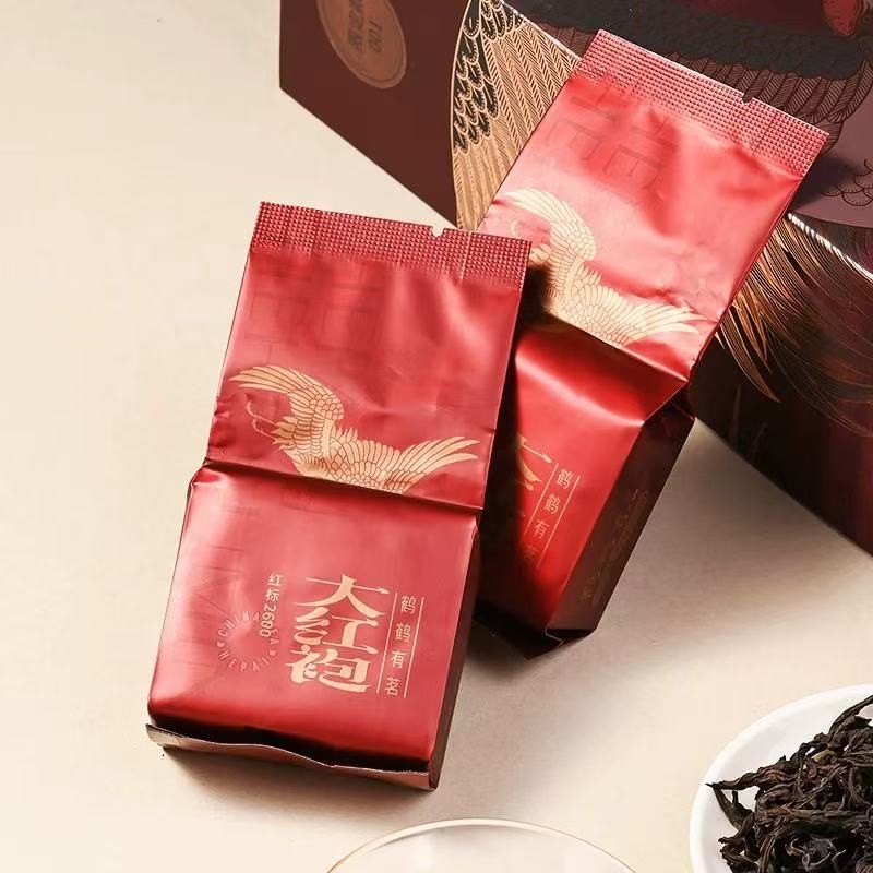 【红标大红袍】岩茶孝文家茶鹤鹤有名红标大红袍/49.8/盒（8.3g/泡共6泡）/简装