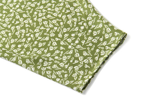 品牌设计独特玫瑰碎花优雅蝙蝠袖显瘦连衣裙 商品图10