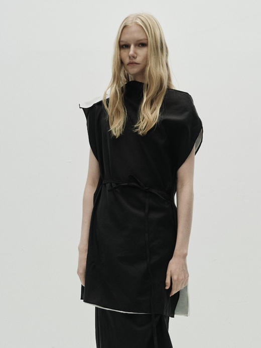 VC｜PF25006 Sabina double top  [ 无袖上衣 浅米 / 黑 ] 商品图2