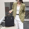 「K」洛诗琳44013时尚竖款托特包2025夏季手提大容量单肩包8021 商品缩略图0