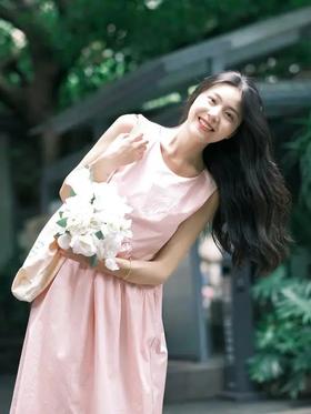 LPIUTY品牌直发！温柔风无袖亚麻连衣裙 C21925103