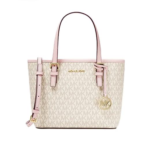 【香港直邮】奥莱清仓特卖场 迈克高仕 Michael Kors小号女士PVC单肩手提包 商品图8