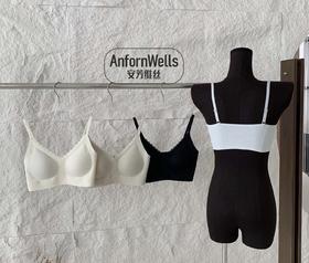 夏日必备凉感V领蕾丝小吊带无痕舒适优雅