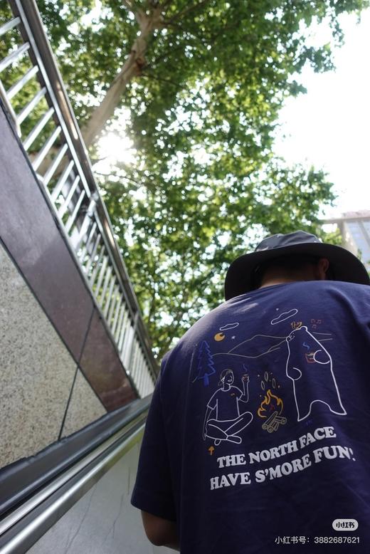 TNF 新款趣味印花圆领短袖T恤 Z-15438 商品图5