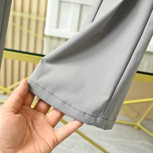 杰尼亚夏季新款锦氨冰丝轻薄弹力商务休闲西裤 商品图7