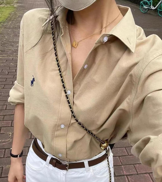 折扣超好~Ralph Lauren RL爆款🌿🌿拉夫劳伦男款衬衫，牛津布有被种草，女生穿也美美的🏄🏻‍♀️🏄🏻‍♀️ 商品图7