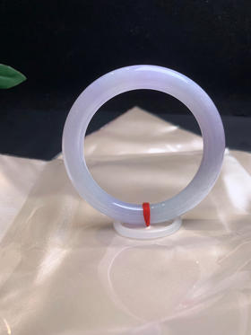 620227，54.5紫罗兰细圆条，满圈带紫底色，清新有特色，粉紫底