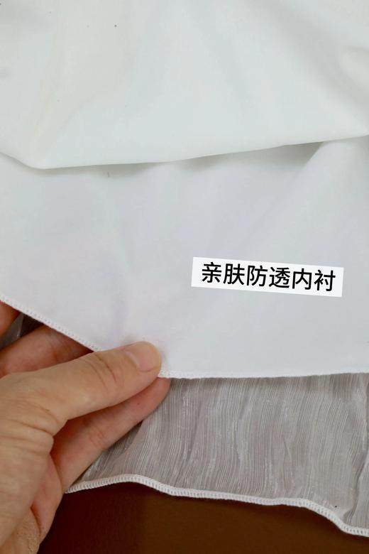 LPIUTY品牌直发！欧若风丁达尔鎏光压褶天丝半裙 C2288010 商品图5