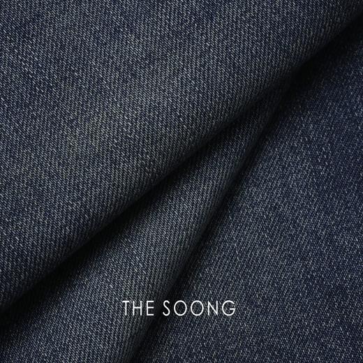THESOONG"经典再塑"薄款纯棉水洗擦砂中腰牛仔半身裙HLNZ6884 商品图5