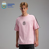 【官方正版】阿根廷国家队 | 粉色圆领T恤落肩黑肩线夏季潮流短袖 商品缩略图2