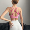 【美背撞色专业运动内衣】防震跑步瑜伽背心 速干固定一体普拉提文胸  商品缩略图0