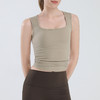 【裸感轻运动💪】方领显瘦瑜伽背心🔥减震稳固，舒适亲肤，运动也能美到爆✨一体式运动背心 跑步宽肩带减震 瑜伽服 内衣方领显瘦普拉提文胸 商品缩略图7