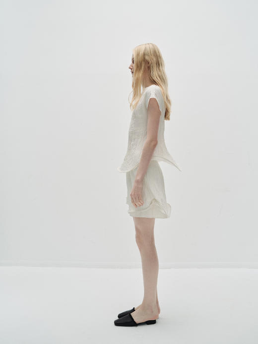 VC｜PF25004 Uni short sleeve top   [ 短袖上衣  米白 / 黑 ] 商品图6