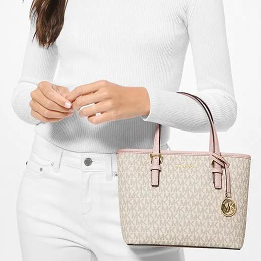 【香港直邮】奥莱清仓特卖场 迈克高仕 Michael Kors小号女士PVC单肩手提包 商品图10