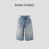 ROMI STUDIO“复古丹宁”土耳其进口牛仔棉水洗牛仔中裤 RWCRX84523【发货时间25-30天】 商品缩略图0