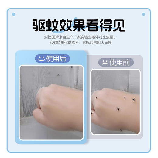 【小杨臻选】臻选原液有效驱蚊夏日户外必备驱蚊液 商品图2