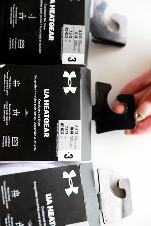 大毛巾底，软支撑云朵感袜子。一卡含三双中筒透气运动袜C061460 商品图12