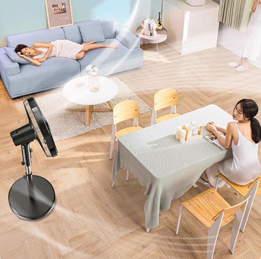 艾美特风扇FS40-X59(510618)机械落地式.大风力10米远五片弦月扇叶 FS40-X59 机械款 商品图3