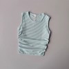 【Lu同款运动背心】夏季外穿 跑步高弹训练健身运动背心 螺纹褶皱显瘦瑜伽服  商品缩略图9