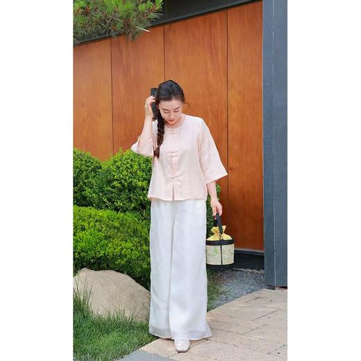 国风文化推广季开衫（22705405B/玉色/扶光/十样锦） 商品图1