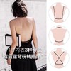 【隐形大露背美背】内衣女u型 夏季礼服婚纱专用吊带 深V聚拢薄款文胸罩  商品缩略图3