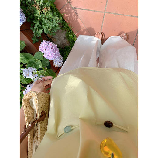 【149元任选2件】 现货！系带收腰无袖衬衫 商品图2