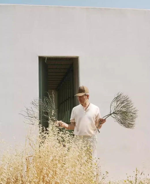 L&P高奢老钱风莱赛尔亚麻镂空针织亨利领男士短袖T恤 商品图6