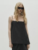 VC｜PF25008 Sabina strap tank top  [ 吊带上衣 浅米 / 黑 ] 商品缩略图4